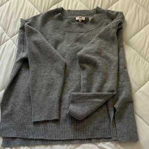 Levi's Classic Gray Crewneck Sweater